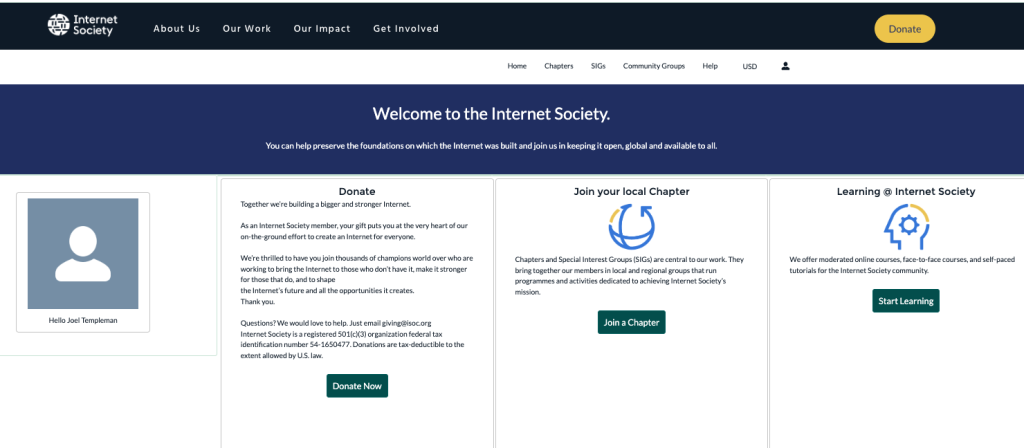 ISOC Registration